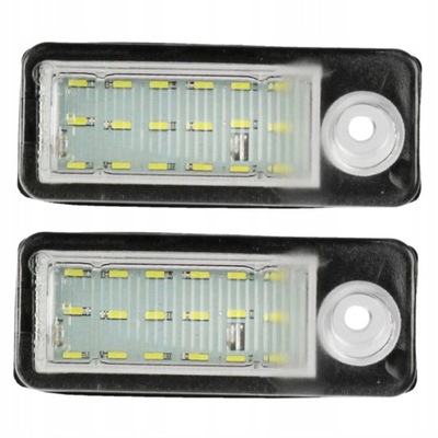 AUDI A6 C5 97-05 KOMBI AVANT LEMPUTĖS VALSTYBINIO NUMERIO LAIKYKLIS LED 