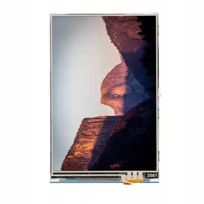 3,5-calowy ekran dotykowy, wyświetlacz LCD, dla Raspberry Pi