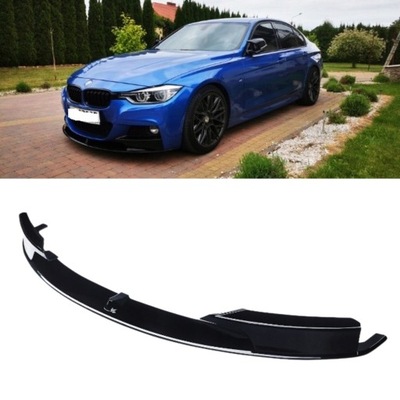 Накладка перед перед спойлер спліттер передній bmw f30 f31 m performance фото №1