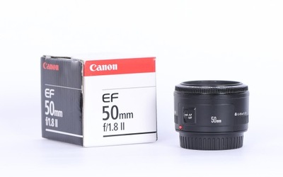 CANON EF 50mm f1.8 II - idealny!