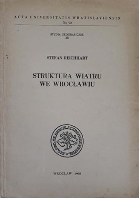 Stefan Reichhart Struktura wiatru we Wrocławiu