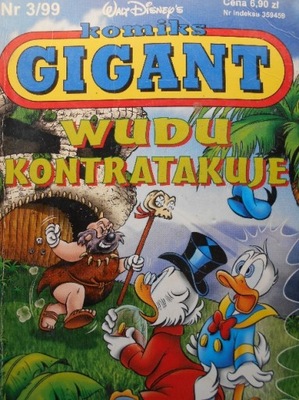 Komiks Gigant nr 3 Wudu Kontratakuje