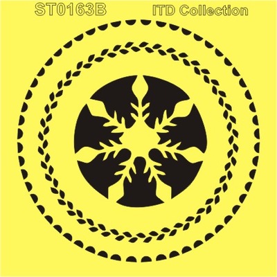 Szablon 163 do decoupage scrap