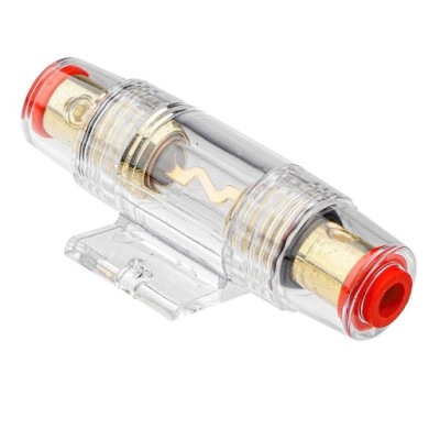 Цоколь предохранитель стеклянного agu do 80a + соединитель фото №1