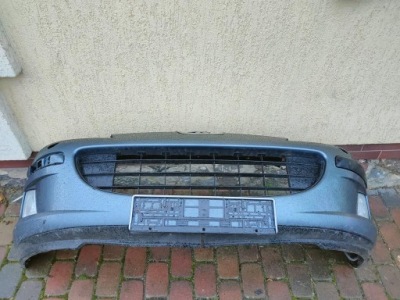 Бампер передній peugeot 407 омивачі, протитуманні фари 04-08 фото №1