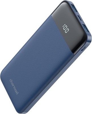 Powerbank Charmast 10400 mAh niebieski