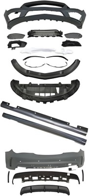 Бампер mercedes cla c117 13-18 фото №1