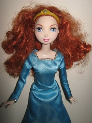 BARBIE LALKA KSIEZNICZKA MERIDA WALECZNA MATTEL