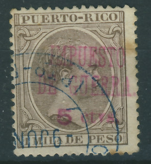 Kolonie hiszp. Puerto Rico 1 mila de peso - Królewicz