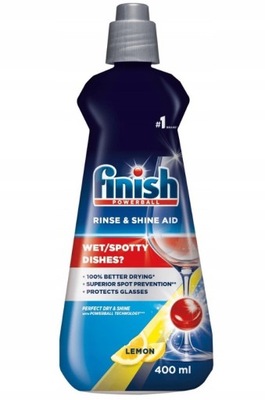FINISH Płyn nabłyszczający do zmywarek Lemon 400ml