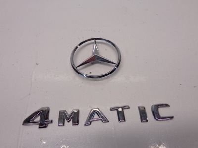 Mercedes c w203 sedan значок logo эмблема mercedes + 4matic фото №1