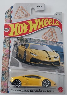 HOT WHEELS LAMBORGHINI HURACAN LP 610 -4