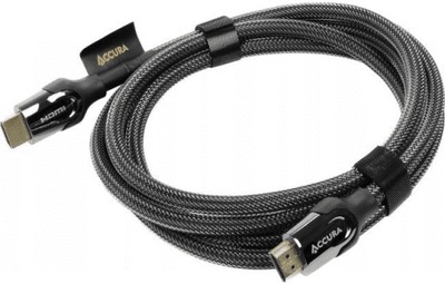 Przewód kabel HDMI 2m Premium High Quality Oplot