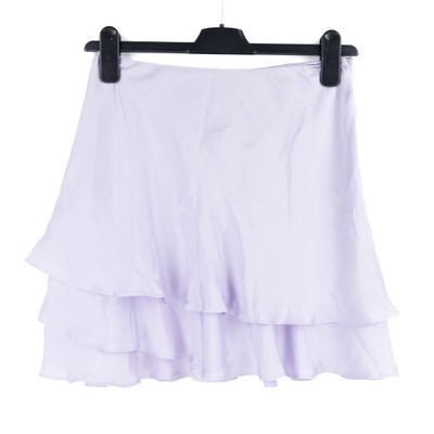 SPÓDNICA DAMSKA PRIMARK FIOLETOWA ROZKLOSZOWANA 36