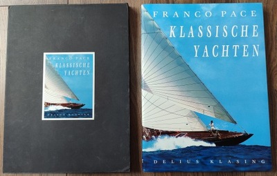 Książka album Franco Pace "Klassische Yachten" 1995