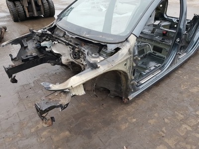 Skoda superb 2 ii 08-15r лонжерон чверть ліва перед lf7y фото №1