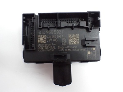 Модуль блок управления дверь 5q4959592f seat ateca 19r фото №1