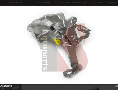 SOPORTE HAMULC. PARTE TRASERA DERECHA TOYOTA AVENSIS 09-  