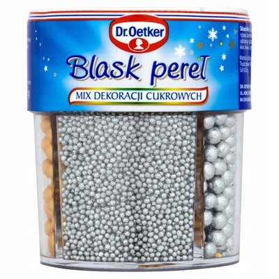 Dr. Oetker Blask Pereł Mix Dekoracji Cukrowych 81 G