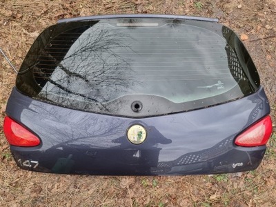 Крышка багажника задняя задняя стекло alfa romeo 147 лак 743met фото №1