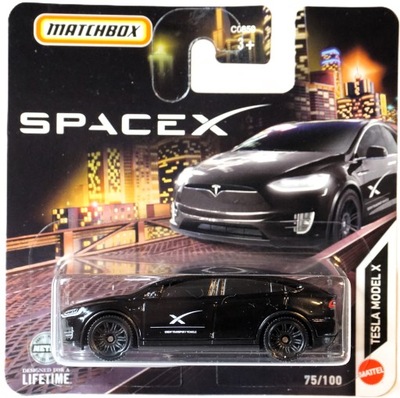 MATCHBOX SPACEX TESLA MODEL X AUTKO MODEL
