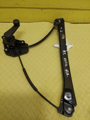 Skoda rapid ii підйомник скло правий задня 122350d фото №1