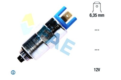 FAE VÁLVULA DEL DISTRIBUIDOR DP200 DPA DPC 12V COLOR AZUL  