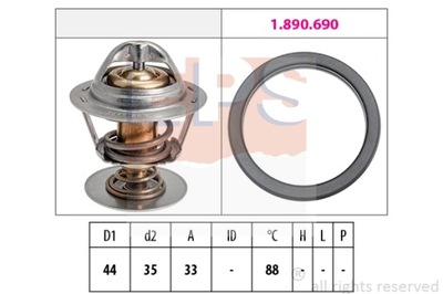 TERMOSTATOS DE AUTOMÓVIL EPS 1.880.685  