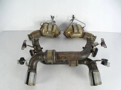 Гасник вихлоп maserati mc20 + каталізатор 6 фото №1