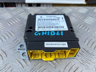 Maserati ghibli iii датчик модуль подушка безопасности 670007061 фото №1