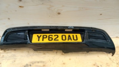 Peugeot 308 t7 рестайлинг  накладка бампера задний диффузор фото №1