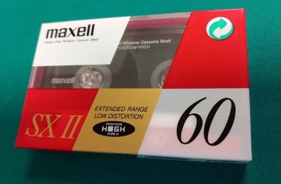 MAXELL SX II 60 Kaseta magnetofonowa