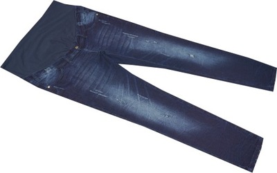 BONPRIX_48_Spodnie jeans CIĄŻOWE rurki 292