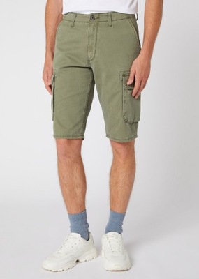 Wrangler Cargo Shorts - Dusty Olive