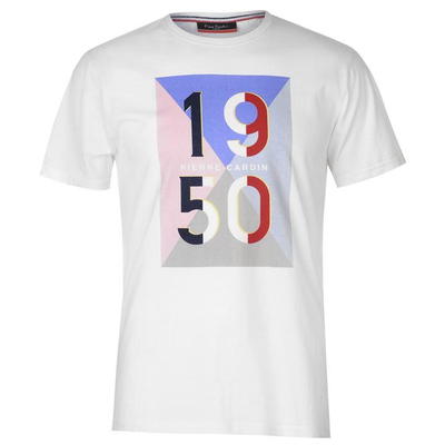 Pierre Cardin1950 koszulka męska biała r. S