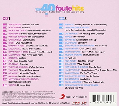 CD Various Top 40 - Foute Hits