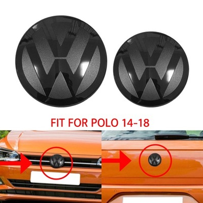 VOLKSWAGENA 14-18 POLO ŽENKLELIS PRIEK. GAL. EMBLEMA 