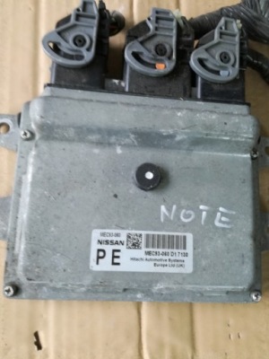 Nissan note i блок управления двигателя mec93-060 фото №1