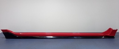 Honda civic x hb накладка молдинг порог r513 фото №1