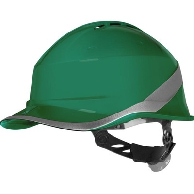 KASK HEŁM OCHRONNY ZIELONY DIAMOND VI DELTA PLUS