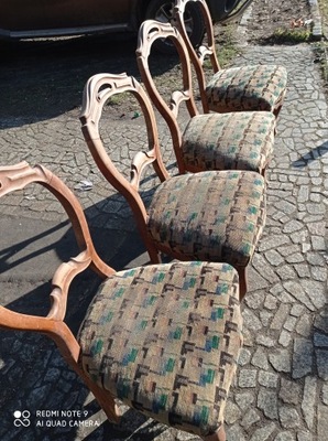 krzesła ludwikowskie