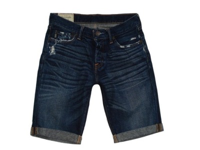 ABERCROMBIE&FITCH Szorty Jeansowe W31 Pas 84 cm