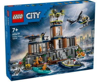 Klocki LEGO City 60419 Policja z Więziennej Wyspy