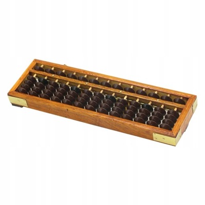 13-cyfrowy drewniany liczydło, kalkulator liczący