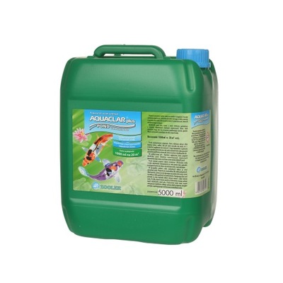 Preparat do oczka Zoolek Pond Aquaclar Plus 5000 ml - klarowanie wody