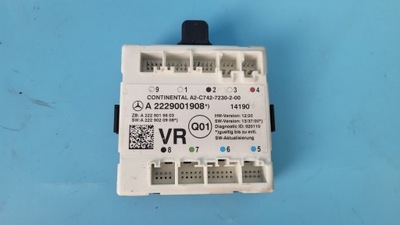 Mercedes w205 c220 модуль двері a2229001908 фото №1