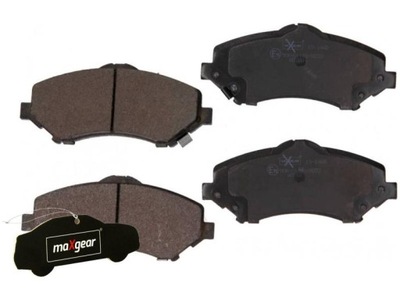 ZAPATAS PARTE DELANTERA JEEP WRANGLER 3 2.8-3.8 07-11 + ZAPACH  