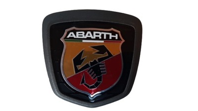 NUEVO EMBLEMA INSIGNIA DE TAPA FIAT 500 ABARTH RESTYLING  