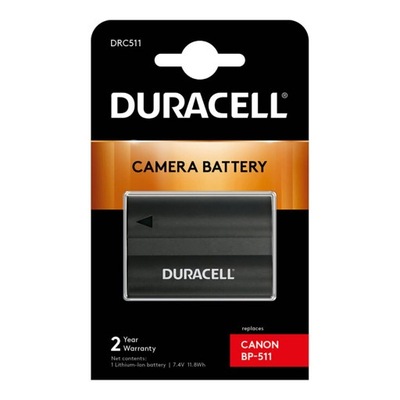 Duracell DRC511 do CANON BP-508 BP-511 511A