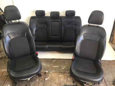 Сиденья комплект kia sportage iii pół кожа 10-15r фото №1